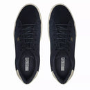 TÊNIS MASCULINO CASUAL EM COURO AZUL - OFF WHITE