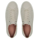 TÊNIS MASCULINO CASUAL EM COURO BEGE - CREME