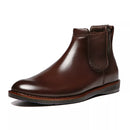 BOTA CHELSEA MASCULINA CASUAL EM COURO MARROM - EXPRESSO