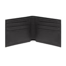 CARTEIRA MASCULINA EM COURO PRETO