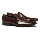 Sapato Loafer Masculino Social Em Couro - BROWN