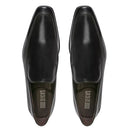 SAPATO MOCASSIM MASCULINO SOCIAL EM COURO - PRETO