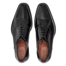 SAPATO OXFORD MASCULINO SOCIAL EM COURO PRETO COM CONFORTO - LUX PRETO