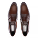 Sapato Penny Loafer Masculino Social Em Couro - BROWN