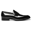 Sapato Penny Loafer Masculino Social Em Couro - PRETO