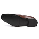 Sapato Mocassim Masculino Social Em Couro Marrom - CAFE