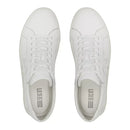 TÊNIS MASCULINO CASUAL EM COURO BRANCO COM CONFORTO - WHITE