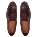 SAPATO LOAFER MASCULINO SOCIAL EM COURO MARROM COM CONFORTO - MALDO