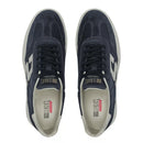 TÊNIS MASCULINO CASUAL EM COURO AZUL COM CONFORTO - WHITE