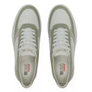 TÊNIS MASCULINO CASUAL EM COURO VERDE COM CONFORTO