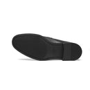 SAPATO LOAFER MASCULINO SOCIAL EM COURO PRETO COM CONFORTO - BLACK