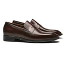 SAPATO LOAFER MASCULINO SOCIAL EM COURO MARROM COM CONFORTO - BROWN