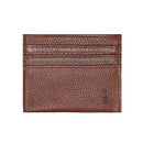 PORTA CARTÕES MASCULINO EM COURO MARROM