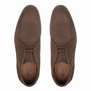 BOTA DERBY MASCULINA CASUAL EM COURO MARROM COM CONFORTO