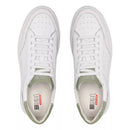 TÊNIS MASCULINO CASUAL EM COURO BRANCO COM CONFORTO - MENTA