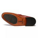 SAPATO LOAFER MASCULINO SOCIAL EM COURO MARROM - MOOCA