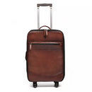 Mala De Viagem Em Couro Conhaque