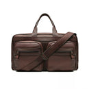 MALA DE VIAGEM EM COURO MARROM